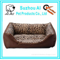 Brown Soft Pet Bed Fabric Dog house